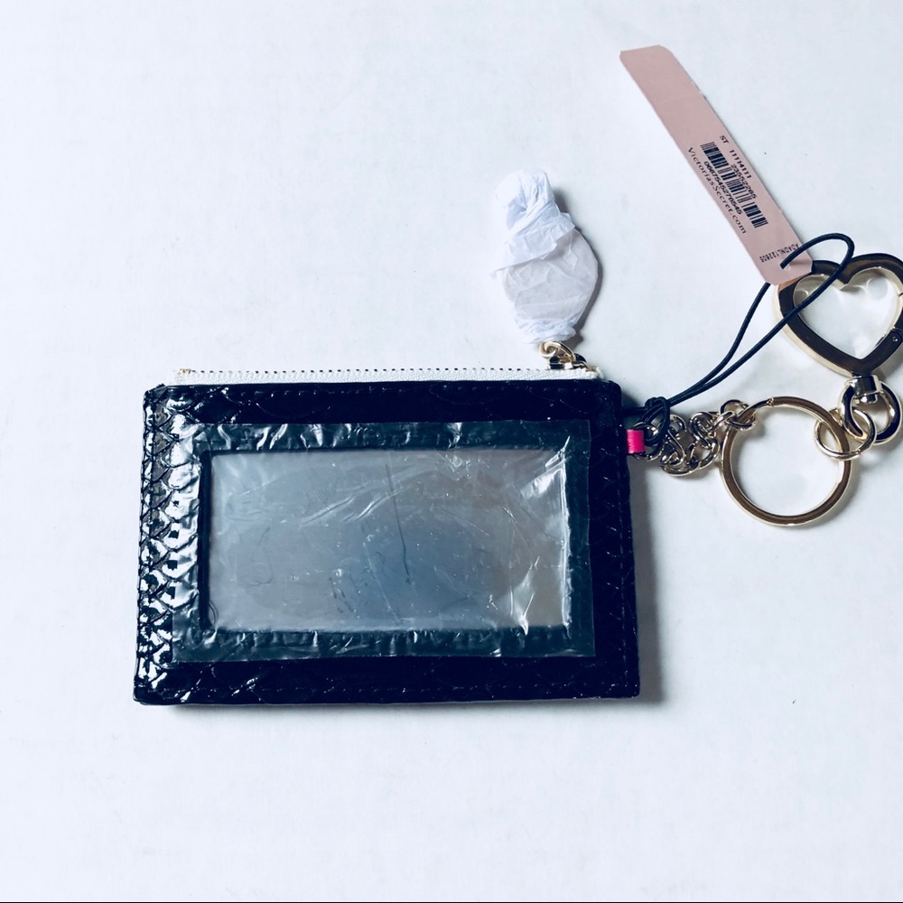 Victoria Secret Black and Pink Card case. - Picture 2 of 3
